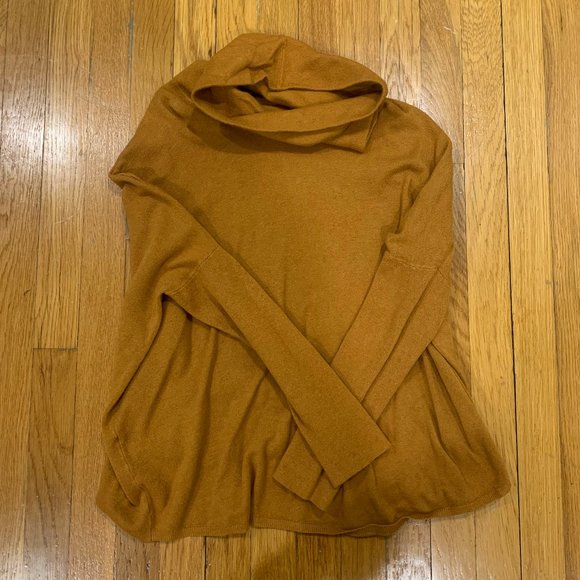 Cyrus Mustard Yellow Turtleneck Sweater, Size Large - Picture 3 of 7